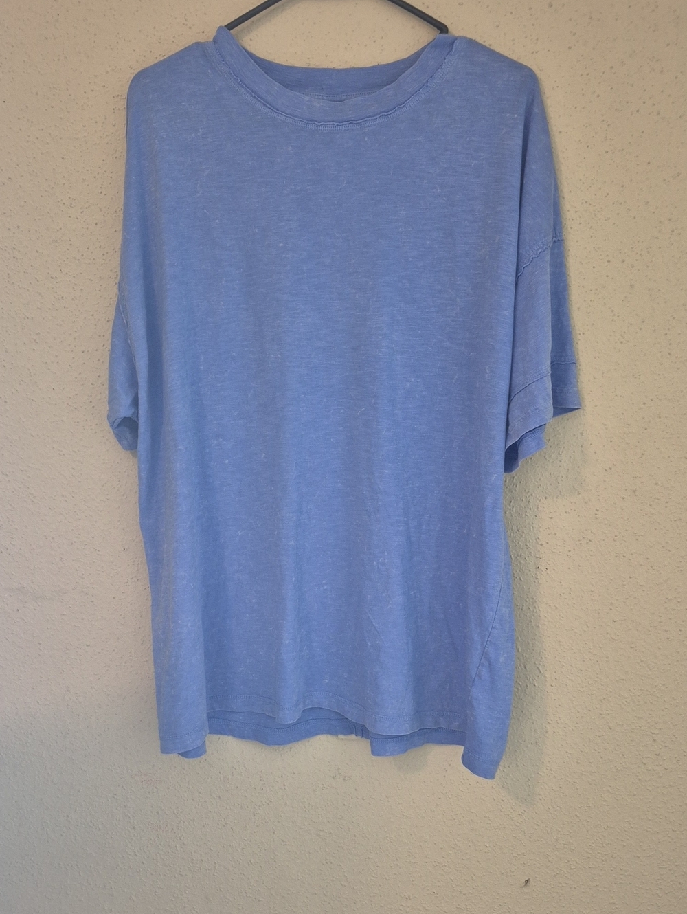 aerie Relaxed Short Sleeve Tee in Light Blue